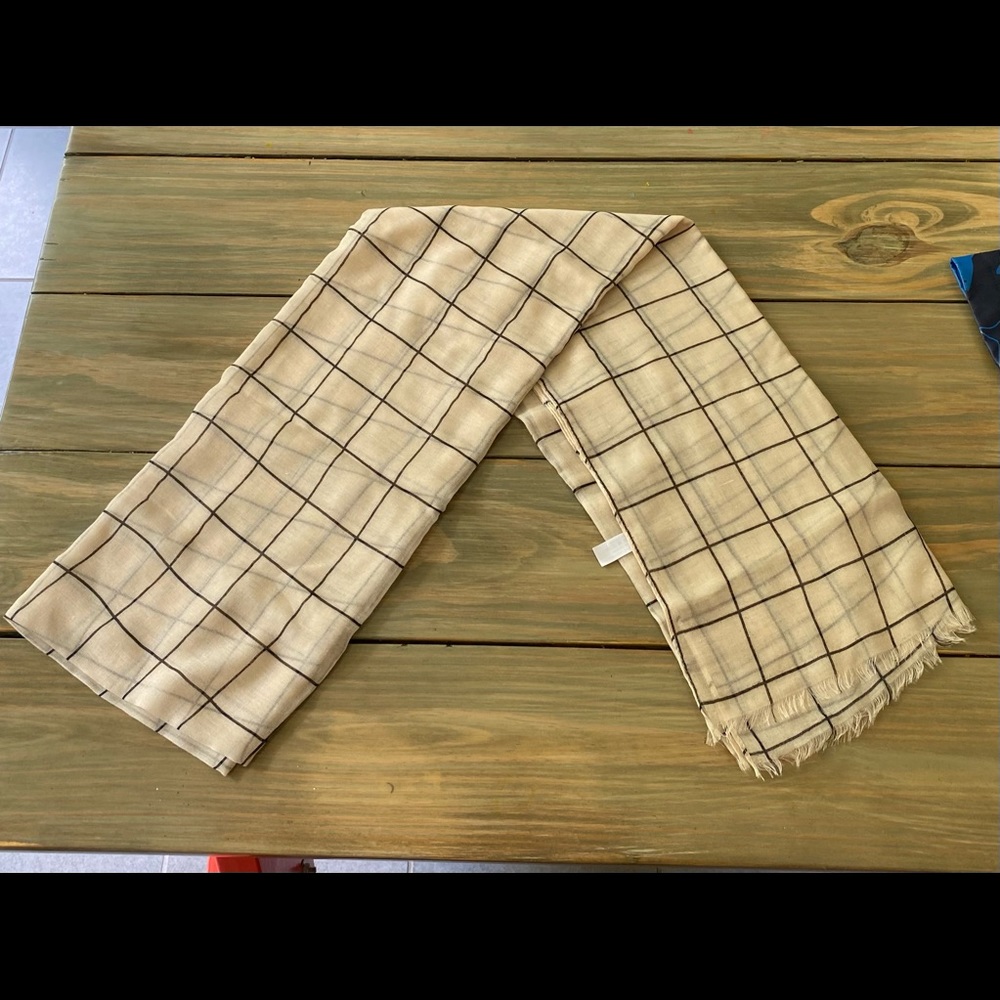 Rachel pally plaid scarf retail $68